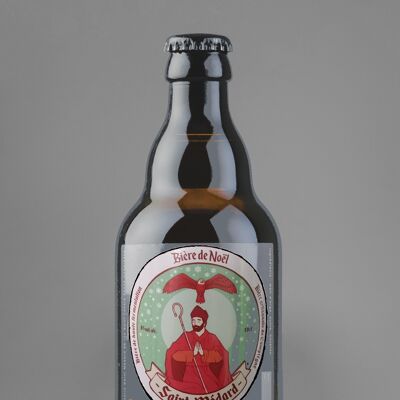 Birra natalizia Saint Médard (8% alc.vol.)