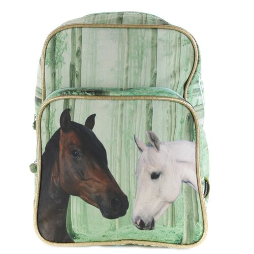 Backpack Two Horses