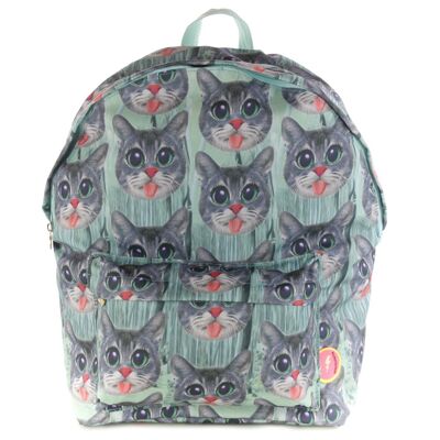 Mochila gato descarado