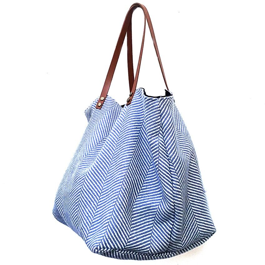 Sac hotsell cabas bleu