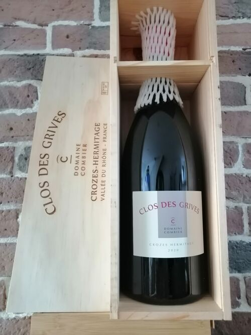 AOC CROZES HERMITAGE DOMAINE COMBIER "CLOS DE GRIVES" JEROBOAM 2020