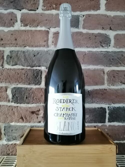 AOC CHAMPAGNE LOUIS ROEDERER BRUT NATURE 2015 "CUVEE PHILIPPE STARCK" MAGNUM