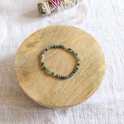 Lithotherapy bracelet - Moss Agate