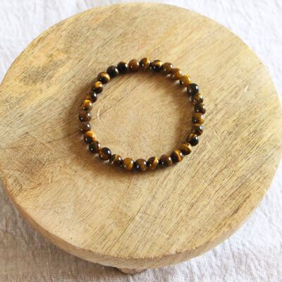 Lithotherapy bracelet - Tiger's Eye