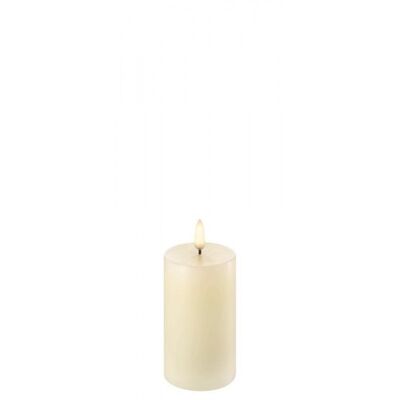 Uyuni Ivory Led Candle 5.8x10cm