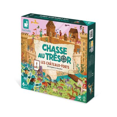 CHASSE AU TRÉSOR LES CHATEAUX-FORTS (SOLO EN FRANCÉS) - JANOD