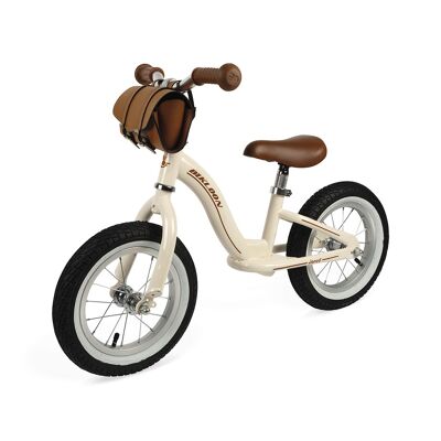 BICICLETA DE METAL VINTAGE - BEIGE - JANOD