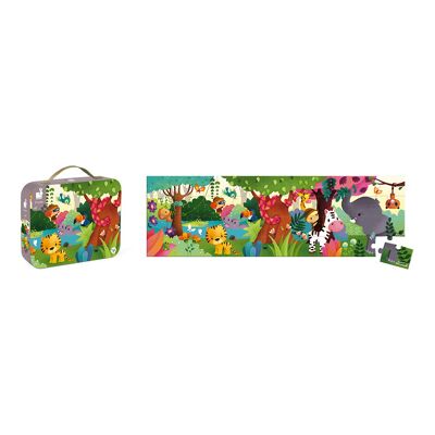 PUZLE PANORÁMICO JUNGLA - 36 PCS - JANOD