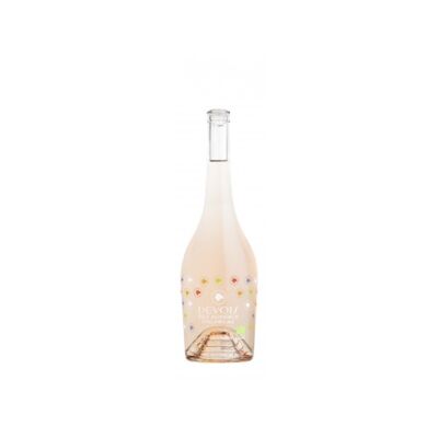 Devois Rosé-Flasche mit Siebdruck