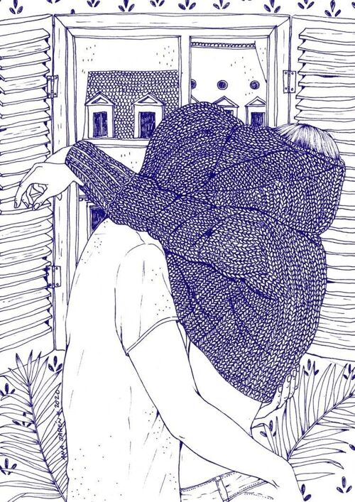Couples 4 - Art Print (21x30cm)