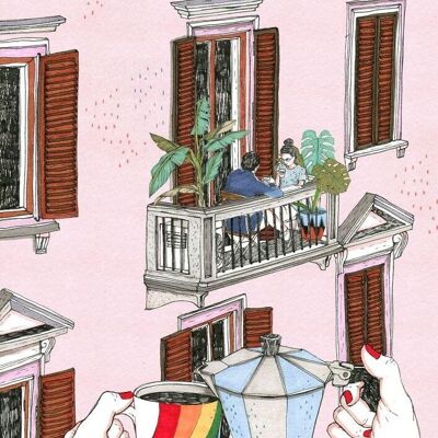 Arcobaleno - Stampa artistica