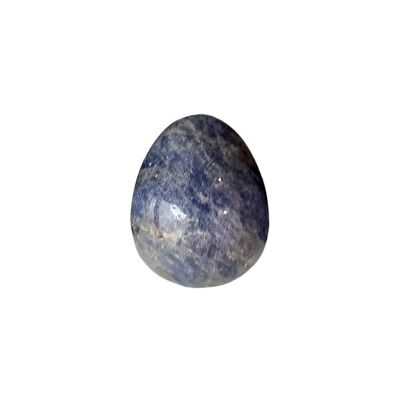 Mini œuf, 2 x 1,5 cm, Sodalite
