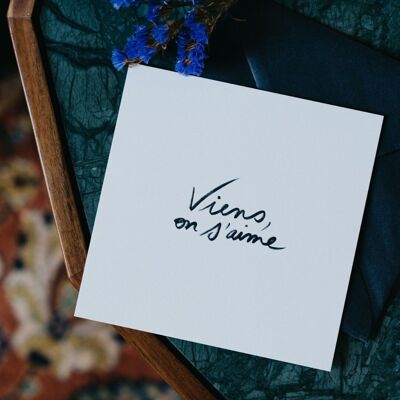 CARTA - VIENI, AMIAMO