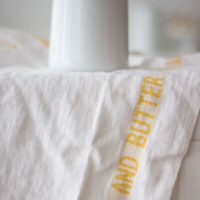 Linen kitchen towel for the Kitchen with Charvet - Bread & Butter