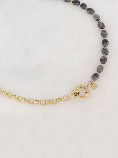 Collier Sorrentina - Doré Labradorite