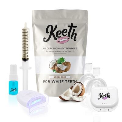 COCONUT FLAVOR COMPLETE DENTAL WHITENING KIT