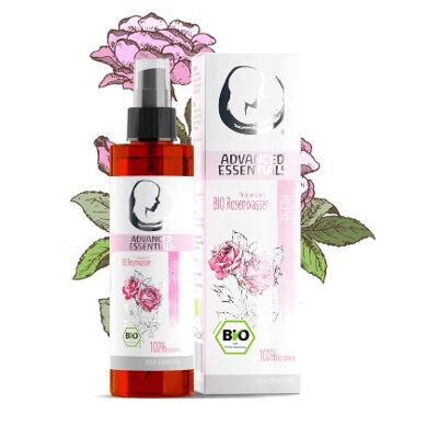 Organic rose water