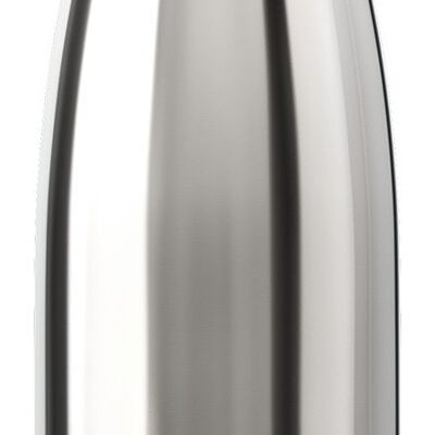 Water bottle 500 ml Chrome Silver