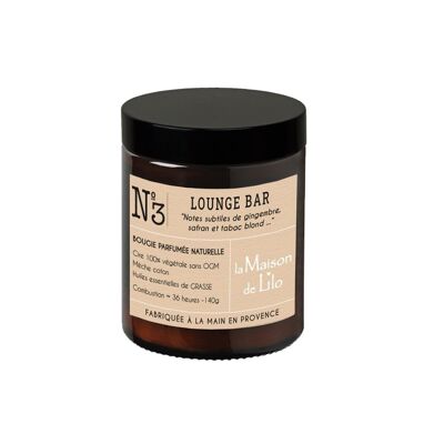 Scented candle 140g Lounge bar 35h