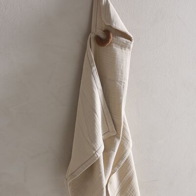 Serviette de bain en mousseline bio Pancho