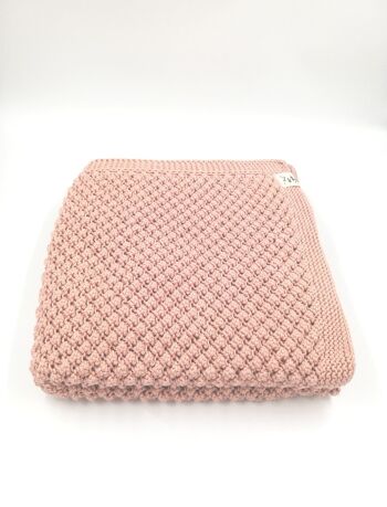 Couverture tricot bio CORN 1