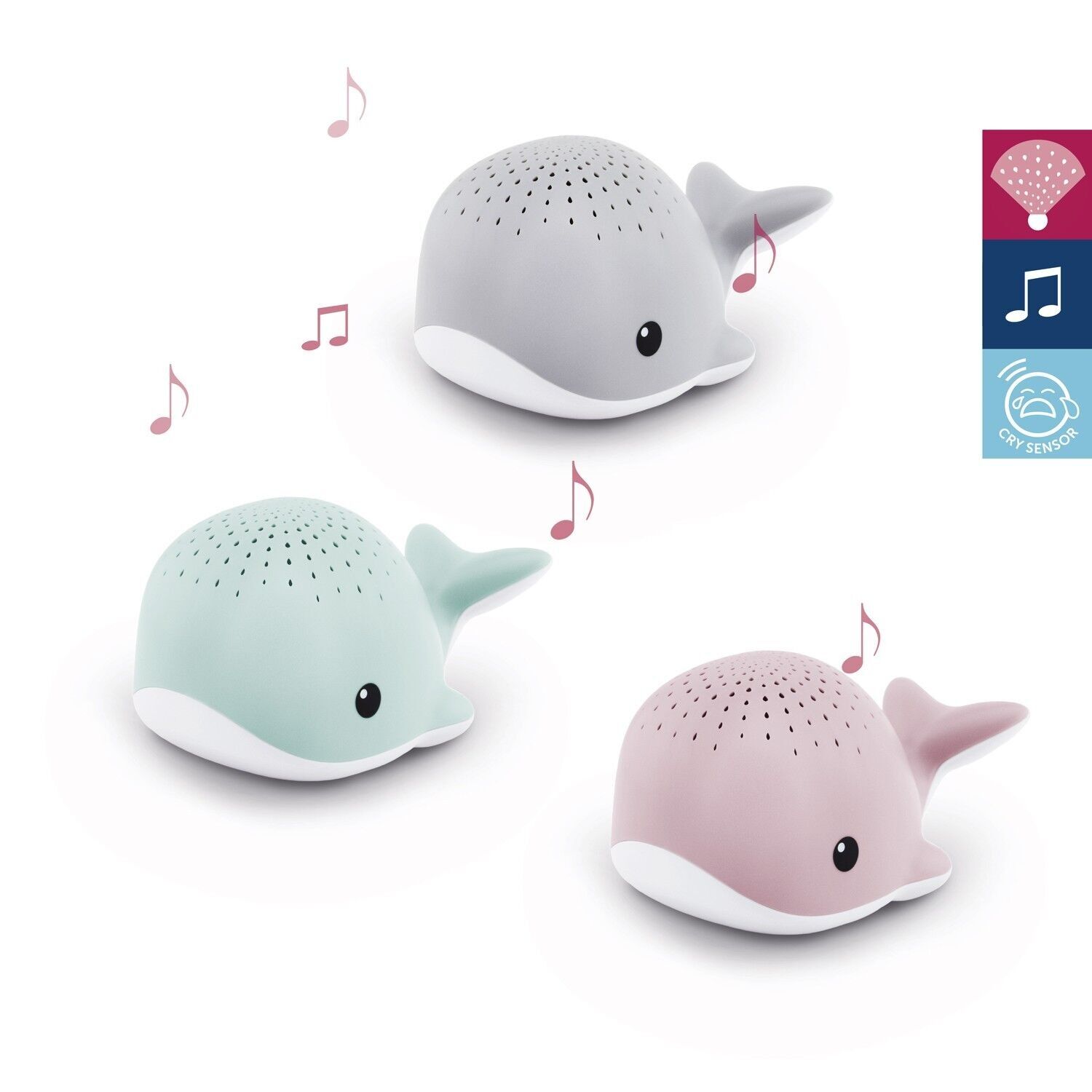 WALLY la baleine - projecteur de lumière