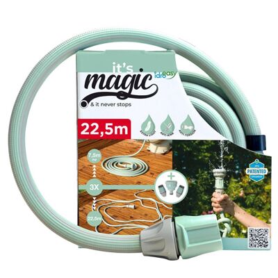 Tubo estensibile 22,5m con doccetta 6 funzioni + ON/OFF Magic soft smart Idroeasy