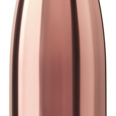 Water bottle 500 ml chrome rose gold