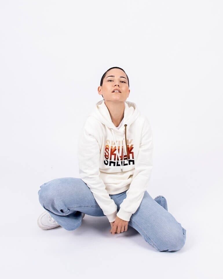 Felpa con cappuccio Build Off White