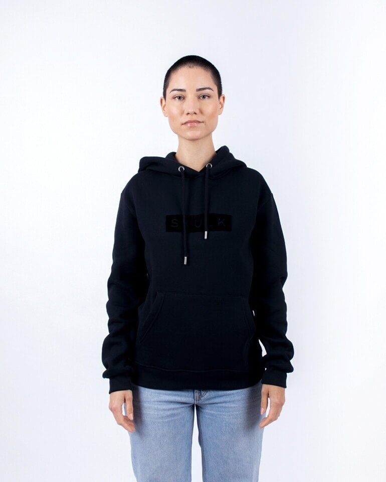 Felpa con cappuccio Skulk blu navy 1