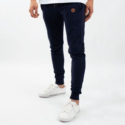 Joggers Cortes Azul Marino