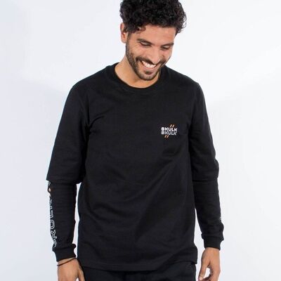 Long Sleeve Dual Black