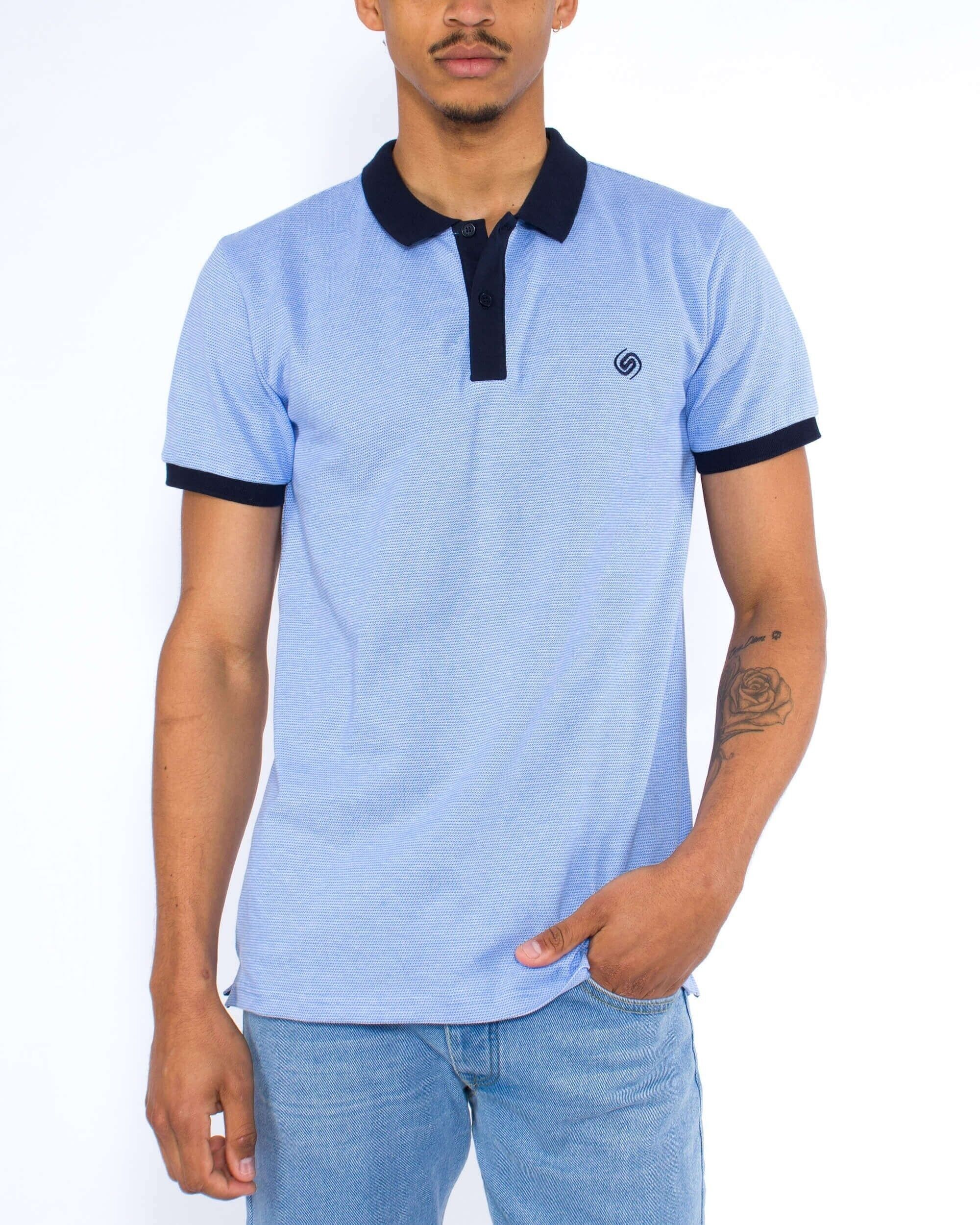 Polo Base Blu