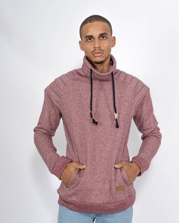 Sweat Colle Rouge 1