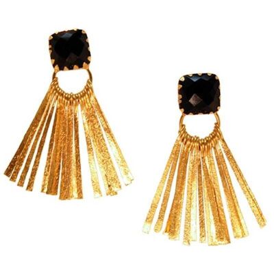 Black Loreto earrings