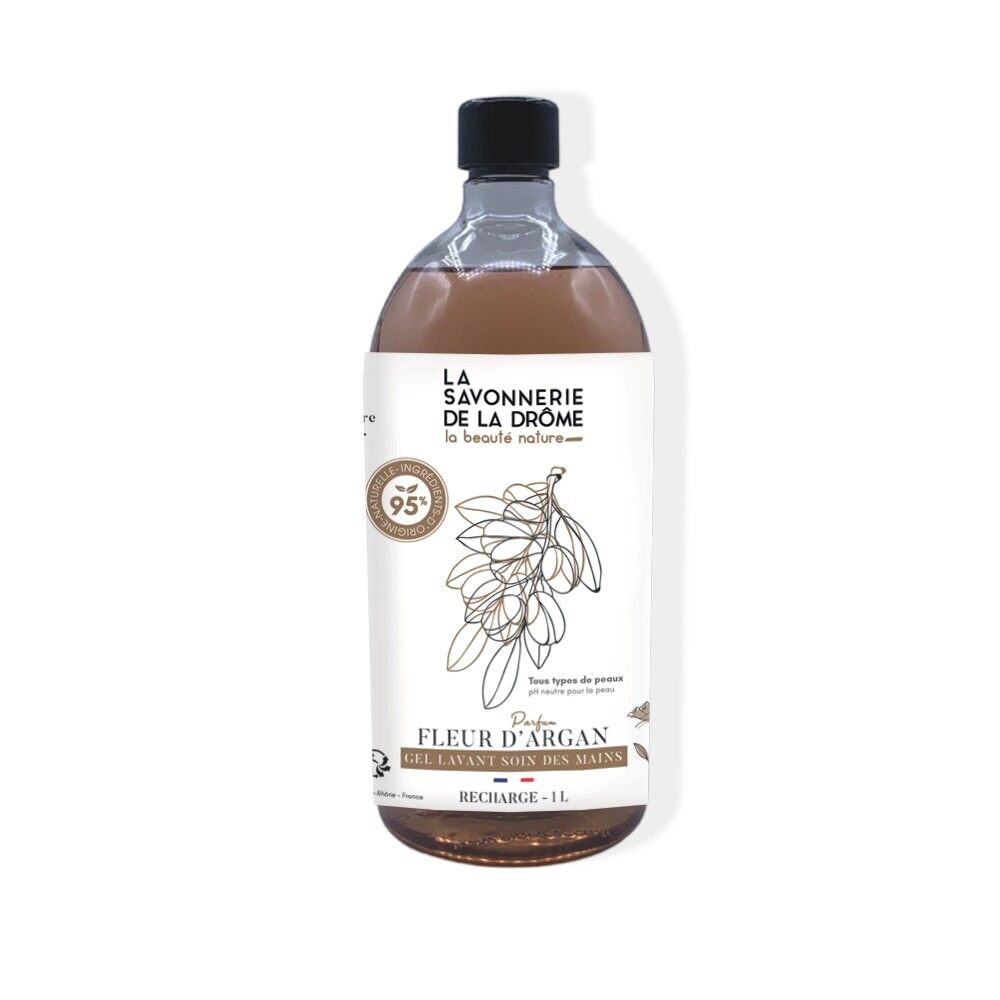 Hand Care Cleansing Gel Refill Argan Flower fragrance 1L