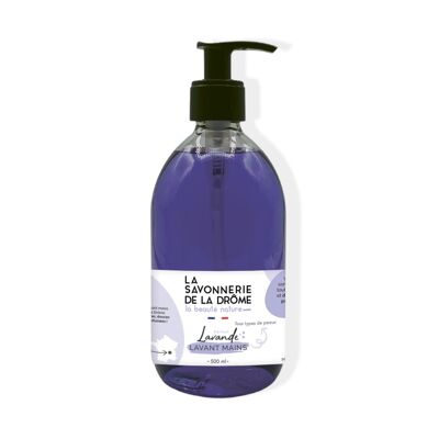 Gel lavamanos perfumado lavanda bomba 500 ml