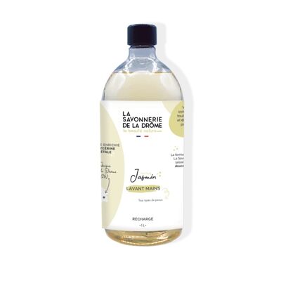 Jasmine scented hand washing gel refill 1L