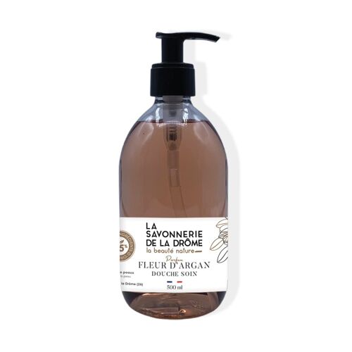 Douche Soin parfum Fleur d'Argan 500 ml pompe