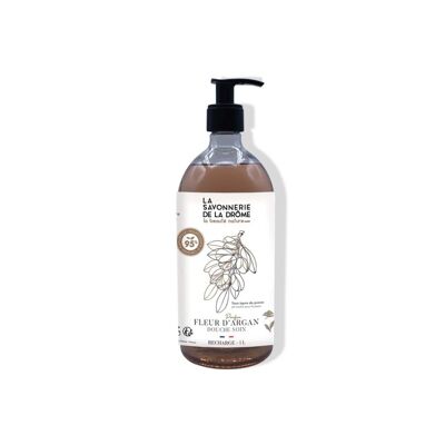 Douche Soin parfum Fleur d'Argan 1L pompe