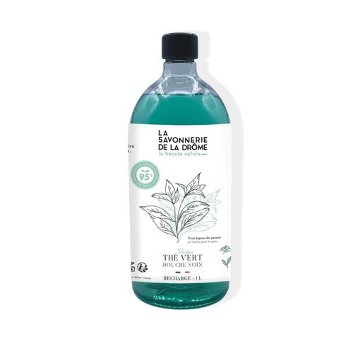 Recharge Douche Soin parfum Thé Vert 1L