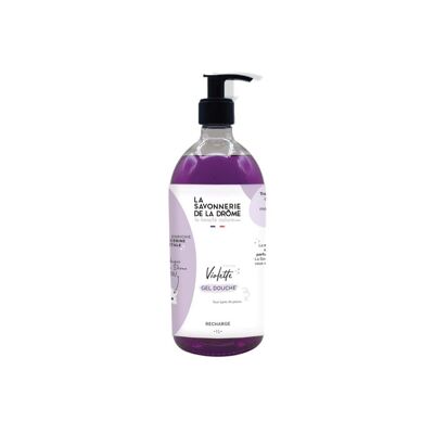 Violet fragrance shower gel 1L pump