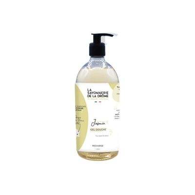 Gel douche parfum Jasmin 1L pompe