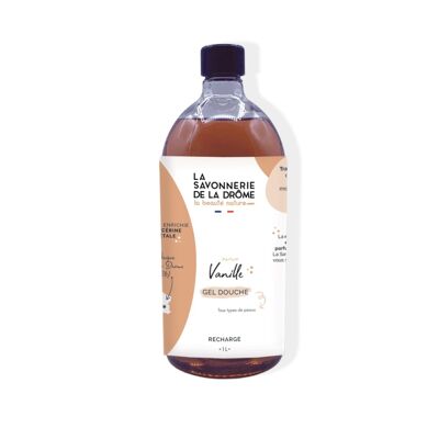 Recambio gel de ducha aroma vainilla 1L