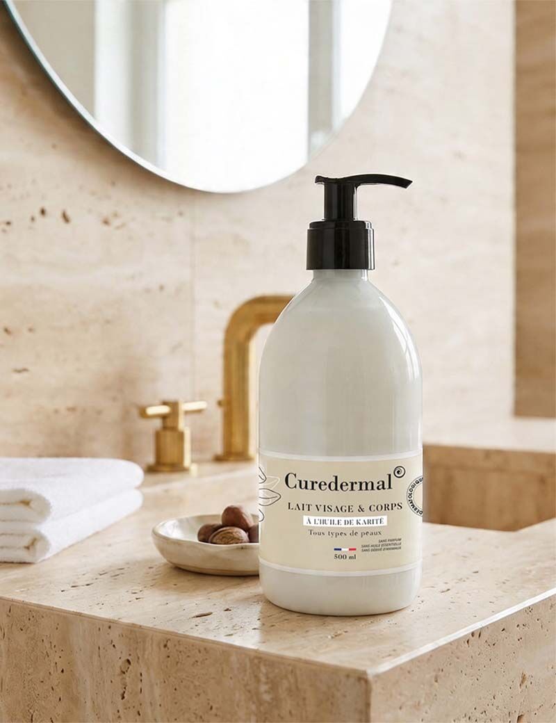 Curedermal Sheaöl Gesichts- und Körperlotion 500 ml