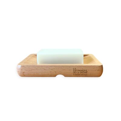"Wood" soap dish