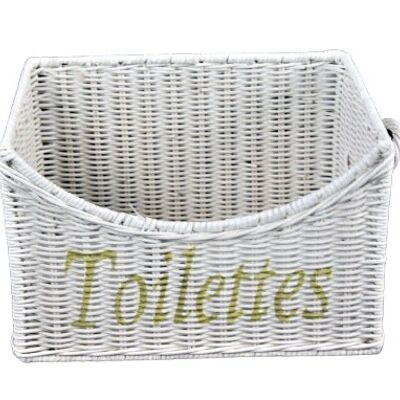 Pegion bathroom baskets 'Toilettes' S/2