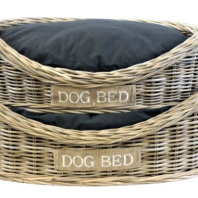 Cavalier King Dog Bed oval S/2 with pillow