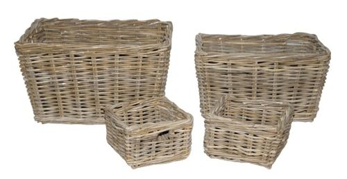 Bima storage rect basket S/4