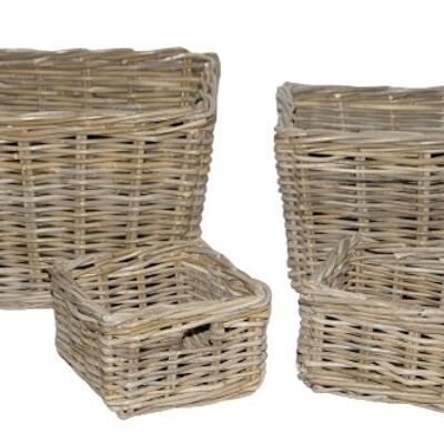 Panier de rangement Bima rect S/4